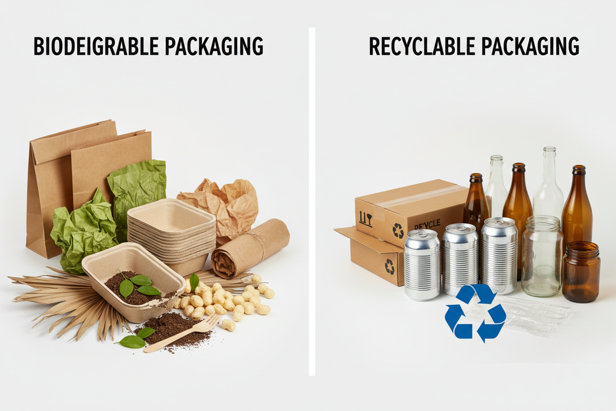 Biodegradable vs Recyclable Packaging: Which to Choose? – Supreme Packaging