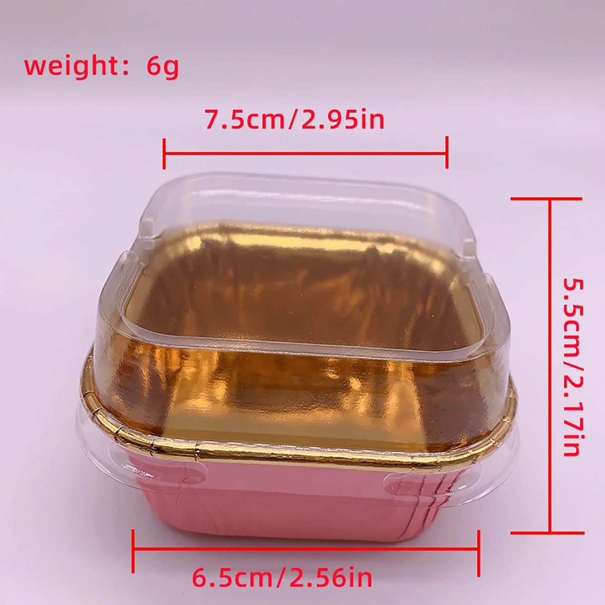 50Pcs Disposable Cupcake Cups with Lids, Baking Cup, Cupcake Molds, Muffin Molds, Baking Tools, Curled Edge Cake Cups