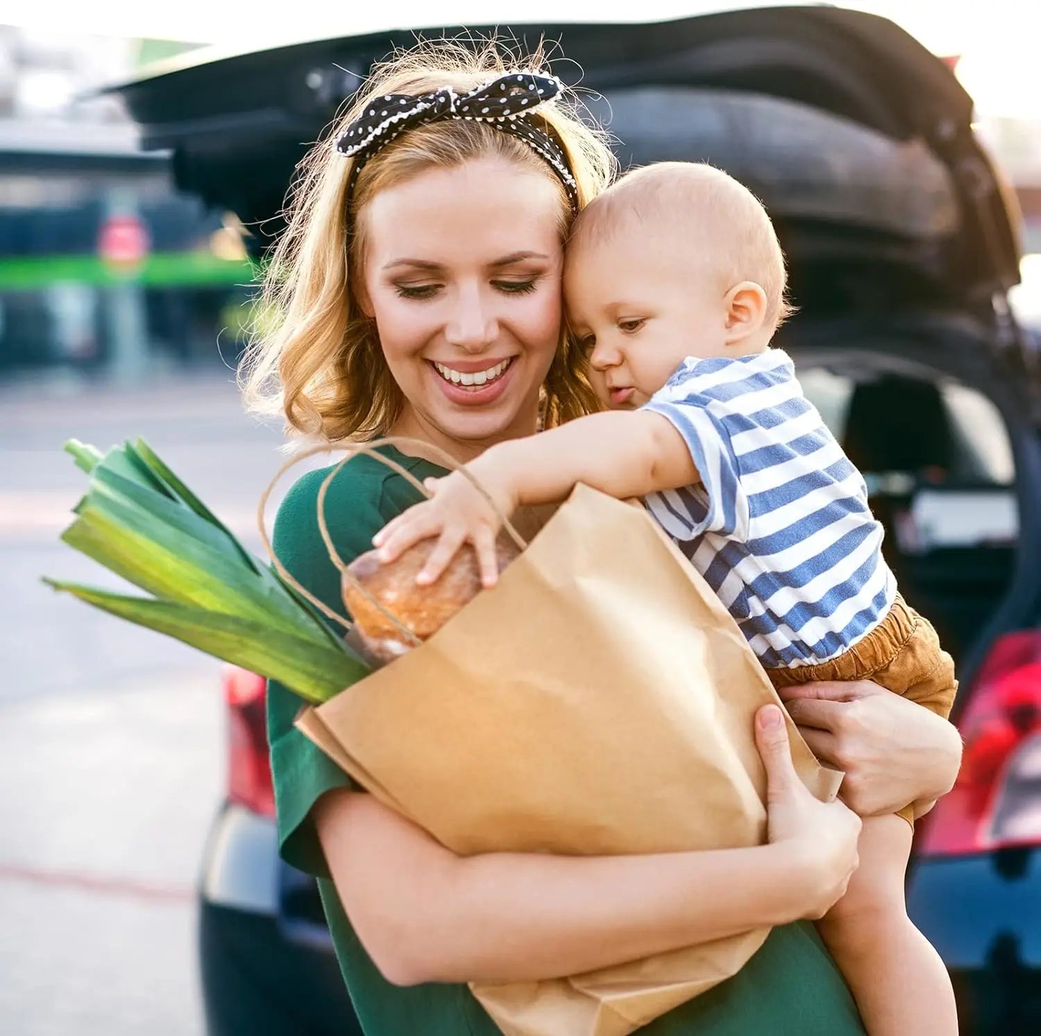 Brown Paper Bags with Handles, Gift Bags Bulk, Retail Bags, Shopping, Milk Tea bags, Eco-friendly Portable Bags - 5/10/20/30pcs