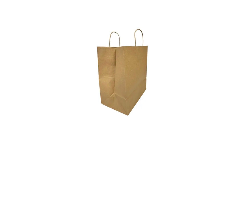 Kraft Paper Bags with Twisted Handle 8.66x7.08x3.35 Brown