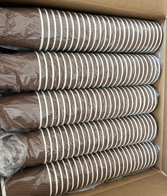 Kraft Paper Ripple Coffee Cups 8oz