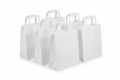 White Kraft Paper Bags - Multi Stack